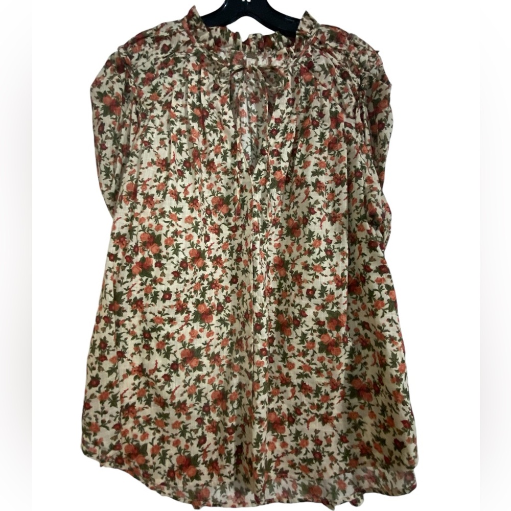 Free People peasant top long sleeve